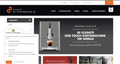 Desktop Screenshot of kookshopdepepermolen.nl